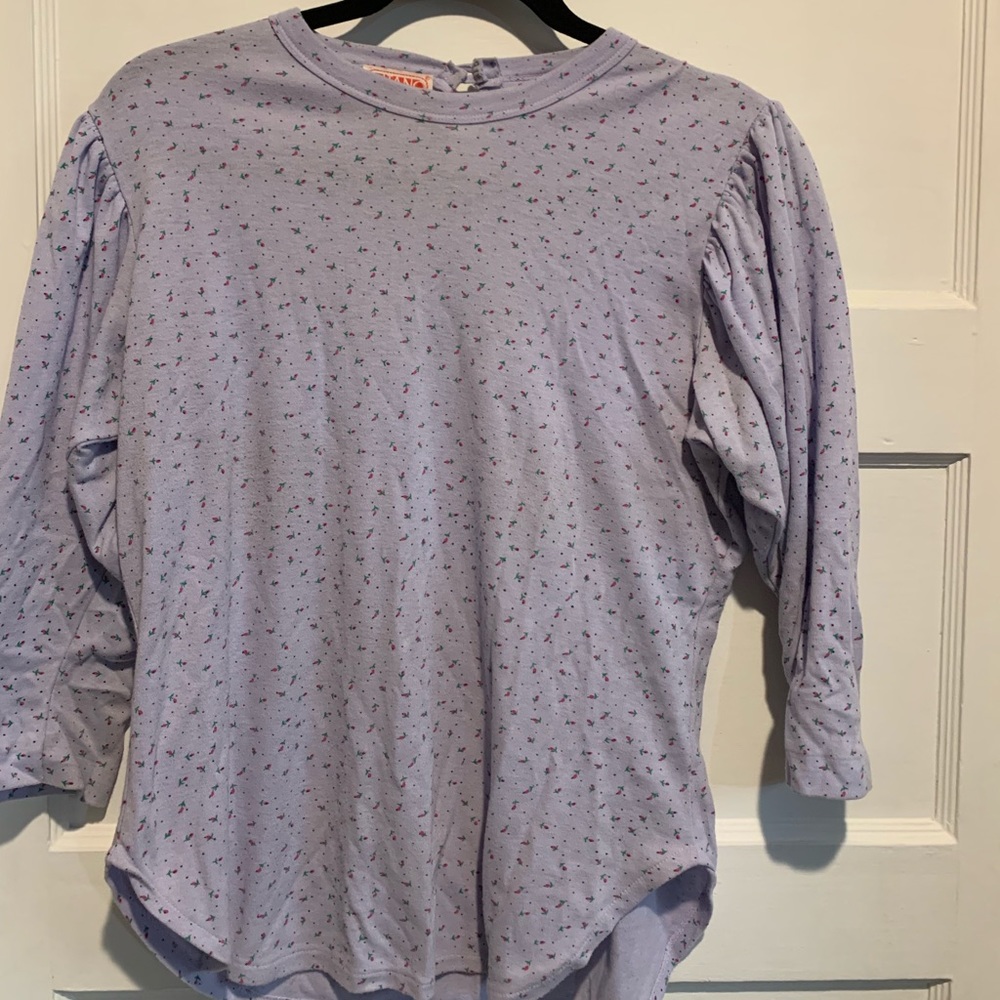 Large Floral Women’s Long Sleeve Tee Shirt